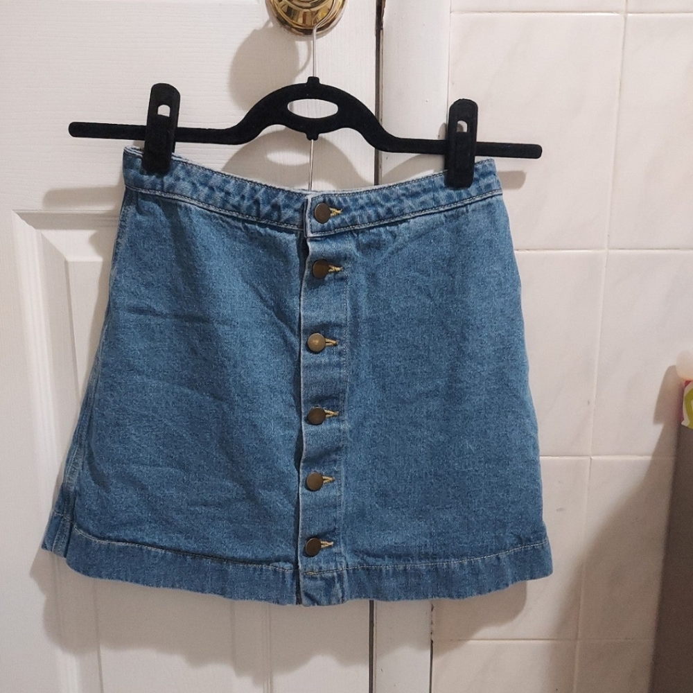 American Apparel Denim skirt
